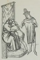 An illustration from The history of Our Lord as exemplified in works of art: with that of His types; St. John the Baptist; and other persons of the Old and New Testament (1864)