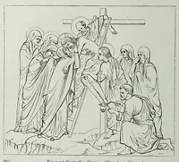 An illustration from The history of Our Lord as exemplified in works of art : with that of His types, St. John the Baptist, and other persons of the Old and New Testament (1892)