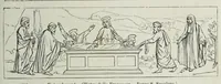 An illustration from The history of Our Lord as exemplified in works of art : with that of His types, St. John the Baptist, and other persons of the Old and New Testament (1892)