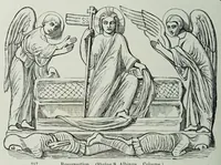 An illustration from The history of Our Lord as exemplified in works of art : with that of His types, St. John the Baptist, and other persons of the Old and New Testament (1892)