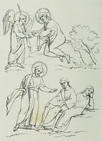 An illustration from The history of Our Lord as exemplified in works of art : with that of His types, St. John the Baptist, and other persons of the Old and New Testament (1892)