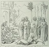 An illustration from The history of Our Lord as exemplified in works of art : with that of His types, St. John the Baptist, and other persons of the Old and New Testament (1892)