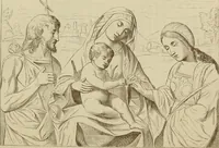 An illustration from A history of painting in north Italy; Venice, Padua, Vicenza, Verona, Ferrara, Millan, Friuli, Brescia, from the fourteenth to the sixteenth century (1871)