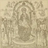 An illustration from A history of painting in north Italy; Venice, Padua, Vicenza, Verona, Ferrara, Millan, Friuli, Brescia, from the fourteenth to the sixteenth century (1871)
