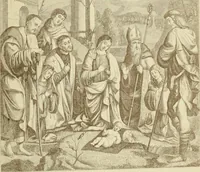 An illustration from A history of painting in north Italy; Venice, Padua, Vicenza, Verona, Ferrara, Millan, Friuli, Brescia, from the fourteenth to the sixteenth century (1871)