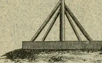 An illustration from History of Paul Revere's signal lanterns, April 18, 1775, in the steeple of the North Church: with an account of the tablet on Christ Church and the monuments at Highland Park and Dorchester Heights (1878)
