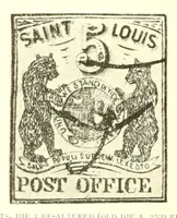 Picture 10 of 12 from The history of the postage stamps of the St. Louis postmaster, 1845-1847 (1895), leaf 26