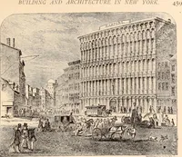 An illustration from A history of real estate, building and architecture in New York City during the last quarter of a century (1898)