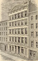 An illustration from A history of real estate, building and architecture in New York City during the last quarter of a century (1898)