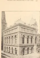 An illustration from A history of real estate, building and architecture in New York City during the last quarter of a century (1898)