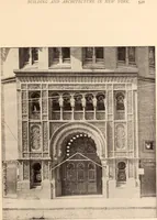 An illustration from A history of real estate, building and architecture in New York City during the last quarter of a century (1898)
