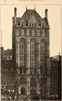 An illustration from A history of real estate, building and architecture in New York City during the last quarter of a century (1898)