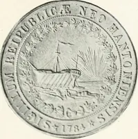 An illustration from History of the seal and flag of the State of New Hampshire (1916)
