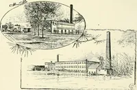 An illustration from History of shipbuilding on North river, Plymouth county, Massachusetts, with genealogies of the shipbuilders, and accounts of the industries upon its tributaries. 1640 to 1872 (1889)