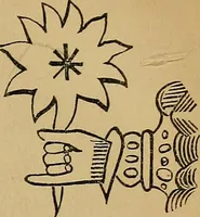 An illustration from The history of signboards : from earliest times to the present day (1866)