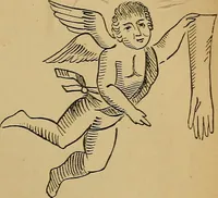 An illustration from The history of signboards : from earliest times to the present day (1866)