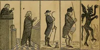 An illustration from The history of signboards : from earliest times to the present day (1866)