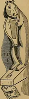 An illustration from The history of signboards : from earliest times to the present day (1866)
