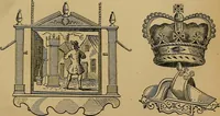 An illustration from The history of signboards : from earliest times to the present day (1866)