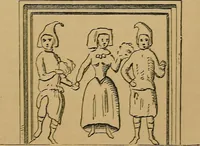 An illustration from The history of signboards : from earliest times to the present day (1866)