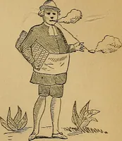 An illustration from The history of signboards : from earliest times to the present day (1866)