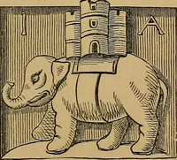 An illustration from The history of signboards : from earliest times to the present day (1866)