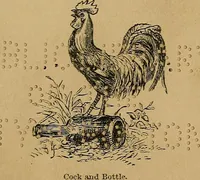 An illustration from The history of signboards : from earliest times to the present day (1866)