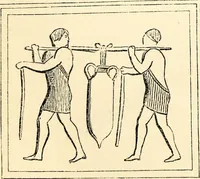 An illustration from The history of signboards : from the earliest times to the present day (1870)