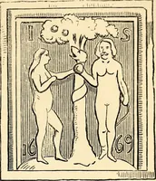 An illustration from The history of signboards : from the earliest times to the present day (1870)