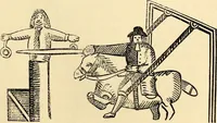 An illustration from The history of signboards : from the earliest times to the present day (1870)