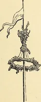 An illustration from The history of signboards : from the earliest times to the present day (1870)