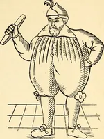 An illustration from The history of signboards : from the earliest times to the present day (1870)