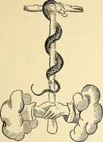 An illustration from The history of signboards : from the earliest times to the present day (1870)