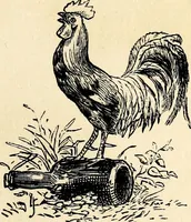 An illustration from The history of signboards : from the earliest times to the present day (1870)
