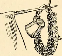 An illustration from The history of signboards : from the earliest times to the present day (1870)