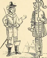 An illustration from The history of signboards : from the earliest times to the present day (1870)