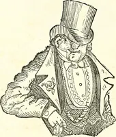 An illustration from The history of signboards : from the earliest times to the present day (1870)