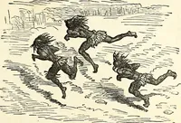 An illustration from The history of signboards : from the earliest times to the present day (1870)