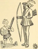 An illustration from The history of signboards : from the earliest times to the present day (1870)