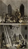 An illustration from The history of silk, cotton, linen, wool, and other fibrous substances : including observations on spinning, dyeing, and weaving : also an account of the pastoral life of the ancients, their social state and attainments in the domestic arts : with appendices on Pliny's Natural history, on the origin and manufacture of linen and cotton paper, on felting, netting, &c., deduced from copious and authentic sources (1845)
