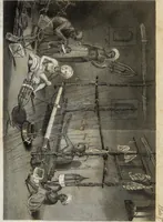 An illustration from The history of silk, cotton, linen, wool, and other fibrous substances : including observations on spinning, dyeing, and weaving : also an account of the pastoral life of the ancients, their social state and attainments in the domestic arts : with appendices on Pliny's Natural history, on the origin and manufacture of linen and cotton paper, on felting, netting, &c., deduced from copious and authentic sources (1845)