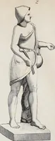 An illustration from The history of silk, cotton, linen, wool, and other fibrous substances : including observations on spinning, dyeing, and weaving : also an account of the pastoral life of the ancients, their social state and attainments in the domestic arts : with appendices on Pliny's Natural history, on the origin and manufacture of linen and cotton paper, on felting, netting, &c., deduced from copious and authentic sources (1845)