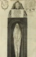 An illustration from The history of St. Paul's Cathedral in London, from its foundation ... : beautified with sundry prospects of the old fabrick, which was destroyed by the fire of that city, 1666 : as also with the figures of the tombs and monuments therein, which were all defaced in the late rebellion : whereunto is added, a continuation thereof, setting forth what was done in the structure of the new church, to the year 1685 : likewise, an historical account of the northern cathedrals, and chief collegiate churches in the province of York (1716)