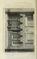 An illustration from The history of St. Paul's Cathedral in London, from its foundation ... : beautified with sundry prospects of the old fabrick, which was destroyed by the fire of that city, 1666 : as also with the figures of the tombs and monuments therein, which were all defaced in the late rebellion : whereunto is added, a continuation thereof, setting forth what was done in the structure of the new church, to the year 1685 : likewise, an historical account of the northern cathedrals, and chief collegiate churches in the province of York (1716)