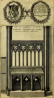 Picture 39 of 88 from The history of St. Pauls cathedral in London, from its foundation untill these times: extracted out of originall charters. records. leiger books, and other manuscripts. Beautified with sundry prospects of the church, figures of tombes, and monuments (1658), leaf 107