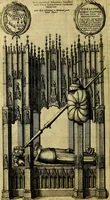 An illustration from The history of St. Pauls cathedral in London, from its foundation untill these times: extracted out of originall charters. records. leiger books, and other manuscripts. Beautified with sundry prospects of the church, figures of tombes, and monuments (1658)