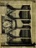 An illustration from The history of St. Pauls cathedral in London, from its foundation untill these times: extracted out of originall charters. records. leiger books, and other manuscripts. Beautified with sundry prospects of the church, figures of tombes, and monuments (1658)
