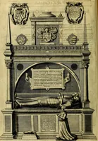 An illustration from The history of St. Pauls cathedral in London, from its foundation untill these times: extracted out of originall charters. records. leiger books, and other manuscripts. Beautified with sundry prospects of the church, figures of tombes, and monuments (1658)