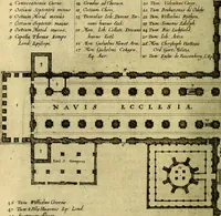 Picture 65 of 88 from The history of St. Pauls cathedral in London, from its foundation untill these times: extracted out of originall charters. records. leiger books, and other manuscripts. Beautified with sundry prospects of the church, figures of tombes, and monuments (1658), leaf 171