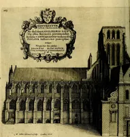 An illustration from The history of St. Pauls cathedral in London, from its foundation untill these times: extracted out of originall charters. records. leiger books, and other manuscripts. Beautified with sundry prospects of the church, figures of tombes, and monuments (1658)